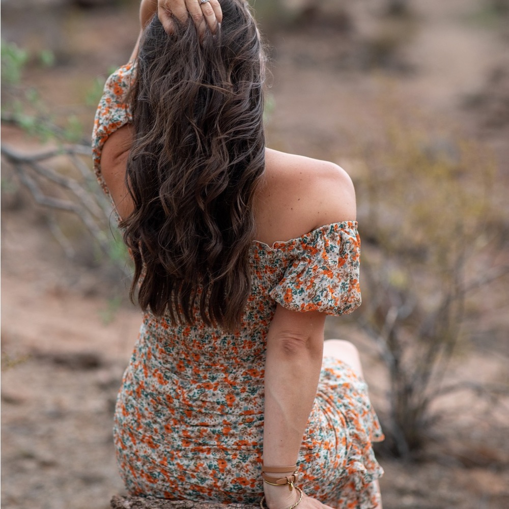 ASTR floral dress